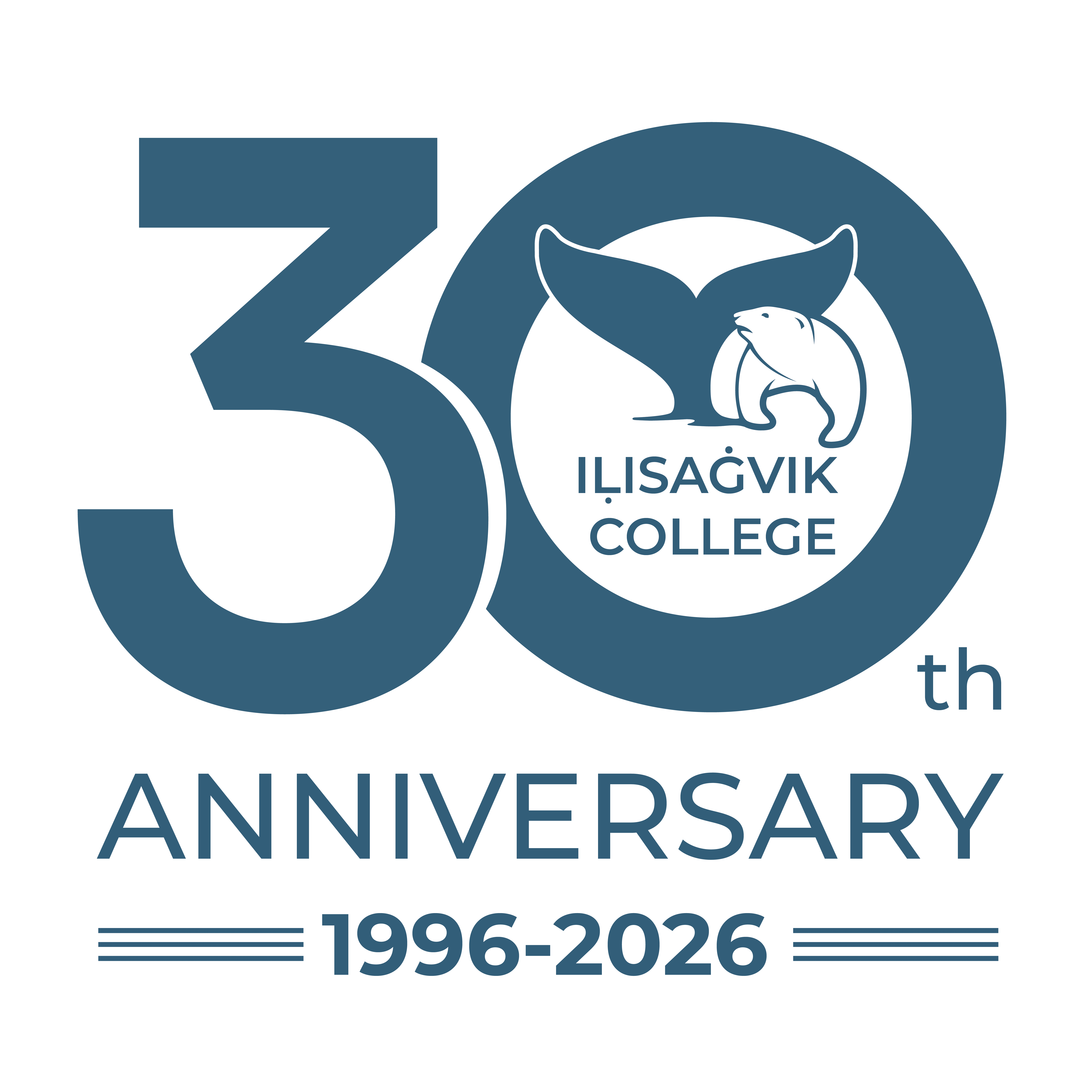 30th Anniversary Logo Navy