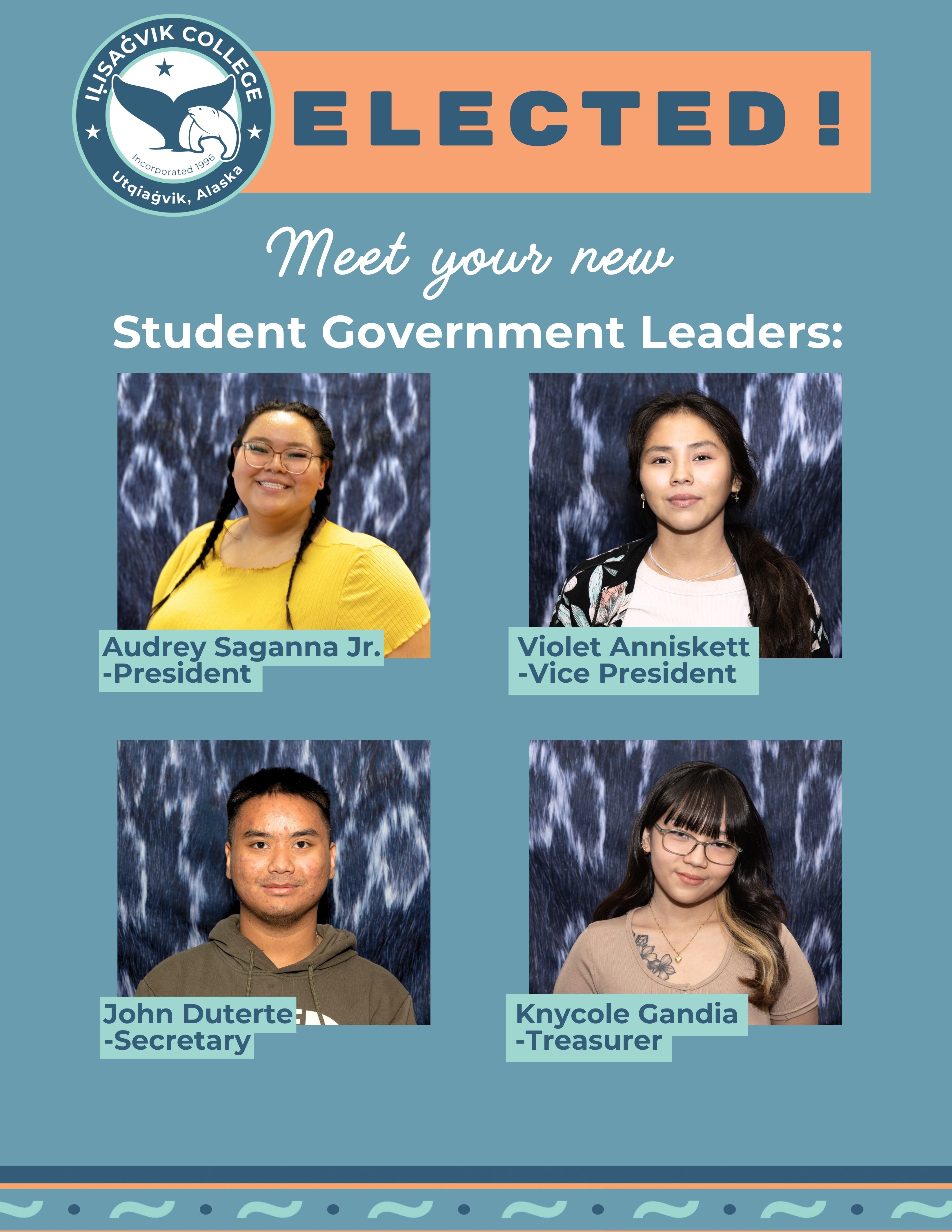 Student Government Electees