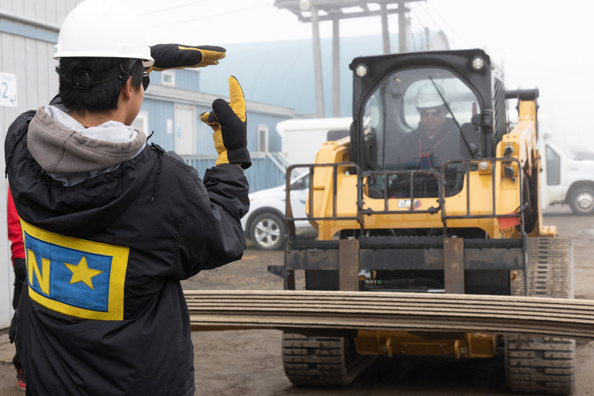 high school construction camp